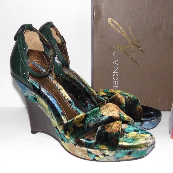 J Vincent Leather Shoes sz 8 - Picture 2 of 11